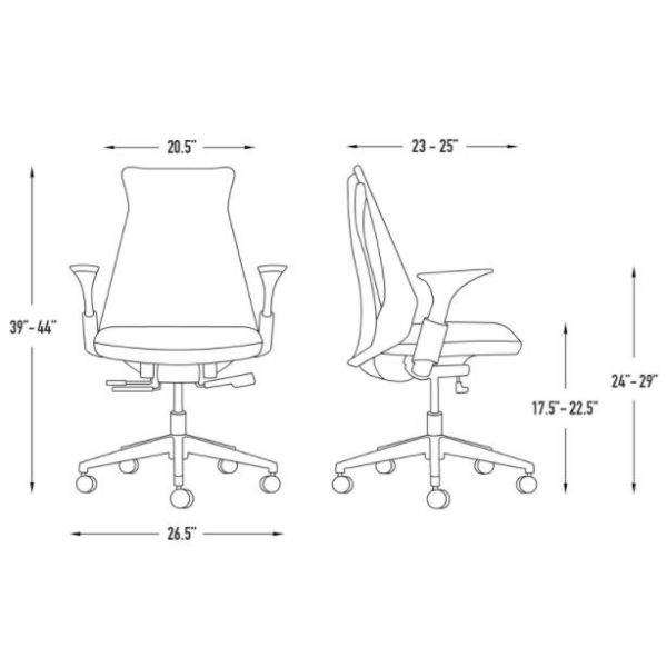 Refurbished Herman Miller Sayl Chair