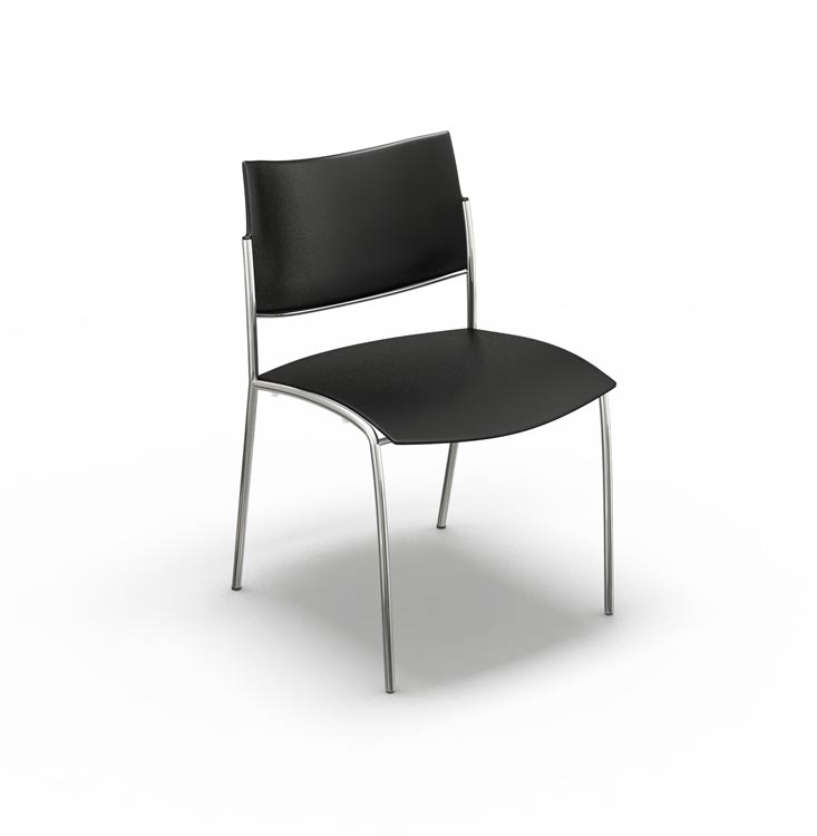 Mayline Escalate Stacking Chair